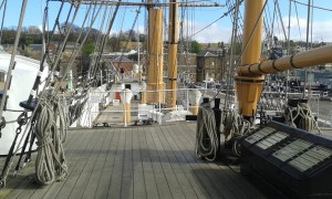HMS Gannet rigging